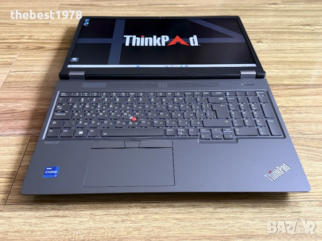 2k 165Hz Lenovo P16 Gen2`i7-13700HX/RTX A1000/32GB DDR5/1TB SSD/Гаранция, снимка 4 - Лаптопи за работа - 53405933