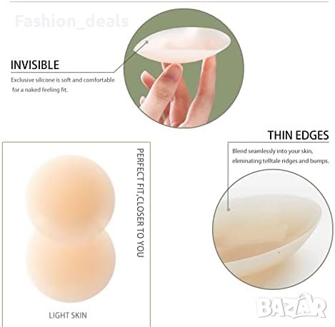 Нови силиконови капачки за зърна за жени Многократна употреба Жени, снимка 2 - Други - 41805981