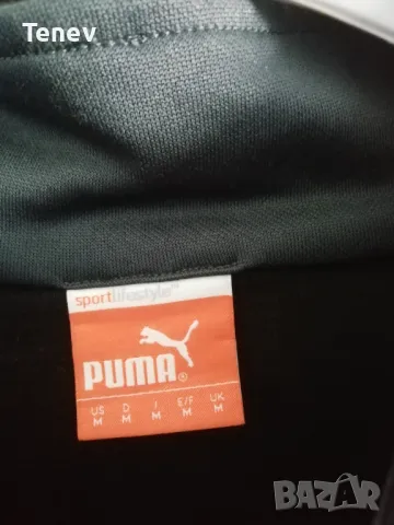 Puma Dry Cell 1/4 Zip оригинална черна спортна мъжка блуза горнище Пума размер M, снимка 6 - Спортни дрехи, екипи - 48000718