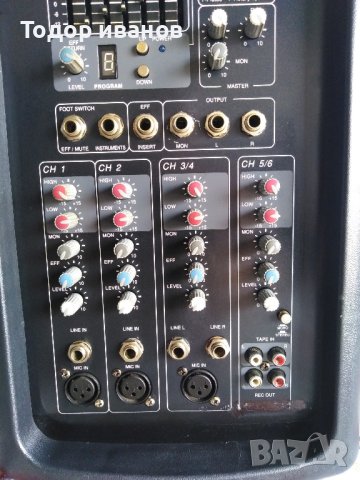 Volt-stereo power mixet, снимка 3 - Ресийвъри, усилватели, смесителни пултове - 42201422