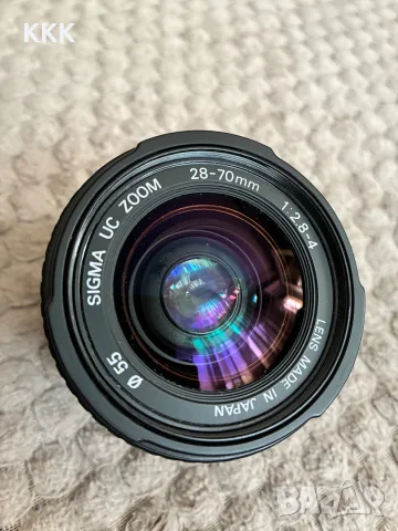 Обектив Sigma UC Zoom 28-70mm f/2.8-4 за Canon, снимка 4 - Обективи и филтри - 55709889