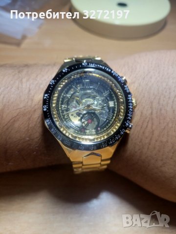 WINNER aвтоматичен,механичен ръчен часовник-скелет , снимка 5 - Мъжки - 41557759