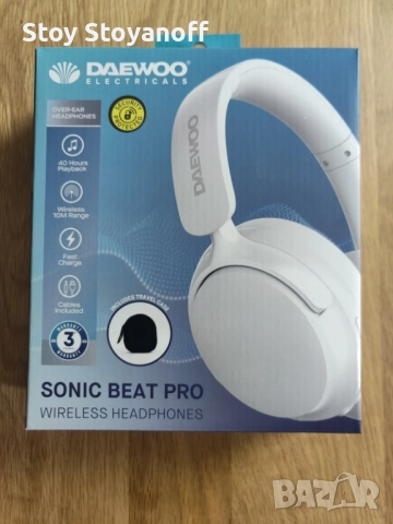 Безжични Bluetooth слушалки Daewoo Sonic Beat Pro