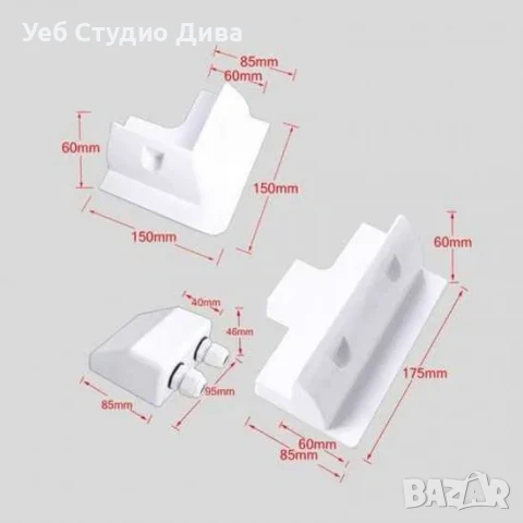 Монтажен комплект за соларен панел за кемпер/каравана 7 елемента, снимка 4 - Аксесоари и консумативи - 50571748