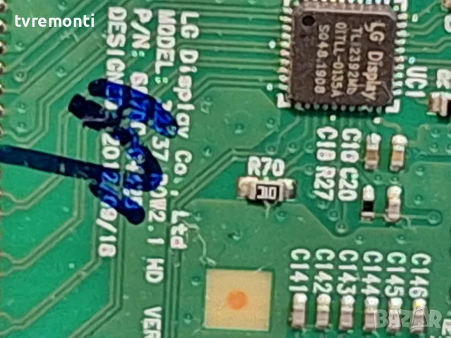 T-CON BOARD 6871L-5794A 6870C-0442B ,за,Turbo-X TXV-3250SMT for 32inc VES315WNGL-2D-N52 борда, снимка 2 - Части и Платки - 50534839