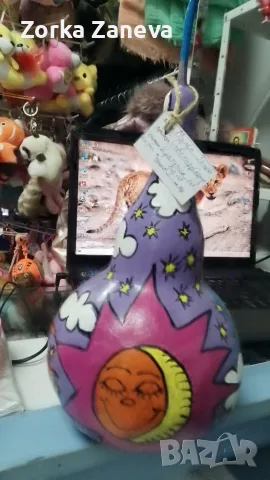 ръчно рисувани кратуни, снимка 4 - Декорация за дома - 55929923