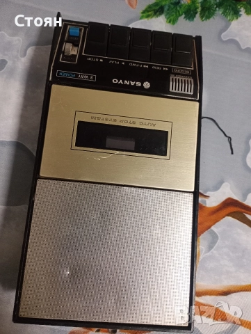 радиокасетофон саньо