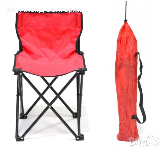 Сгъваем стол с калъф до 100кг, снимка 2 - Къмпинг мебели - 40627968