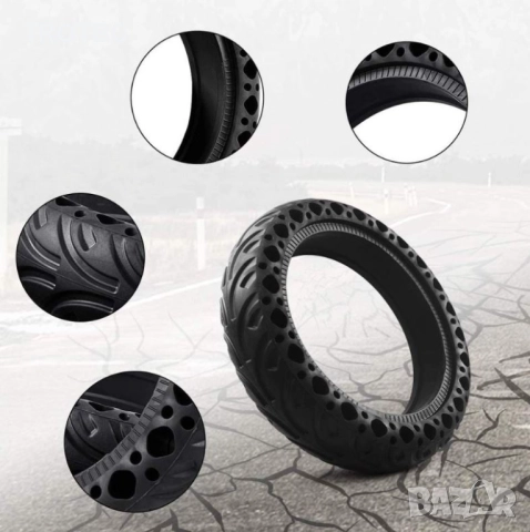 Плътна гума 8.5×2 за Xiaomi 1S / M365 / Pro / Pro2 и Gotrax G4 / Xr / V2, снимка 2 - Други спортове - 52587779