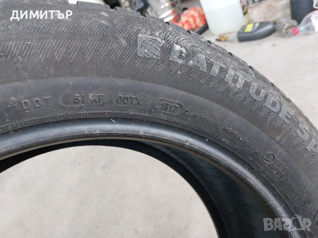 2 бр.летни гуми Michelin 235 60  18  dot1817 цената е за брой!, снимка 6 - Гуми и джанти - 44471741