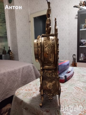 Бароков часовник от месинг. , снимка 2 - Други - 38728914