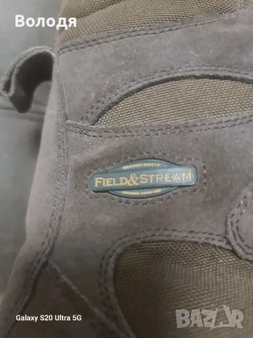 Field & Stream USA Waterproof – висок клас ловни/outdoor обувки, AIR/FLEX подметка, US 13.5 / EU ~48, снимка 6 - Екипировка - 56145007