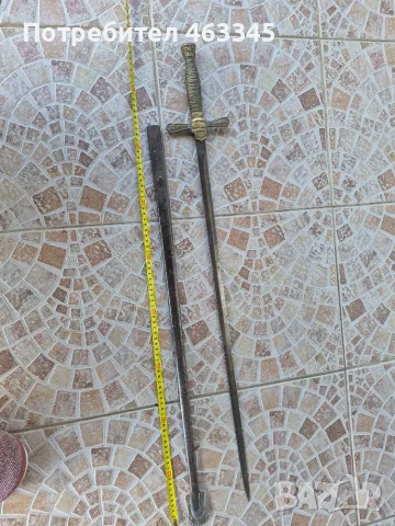 Палаш, сабя, спадрон, US спадрон NCO обр. 1840, снимка 3 - Антикварни и старинни предмети - 56247714