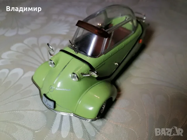 Месершмит-метална количка, снимка 2 - Колекции - 55905234