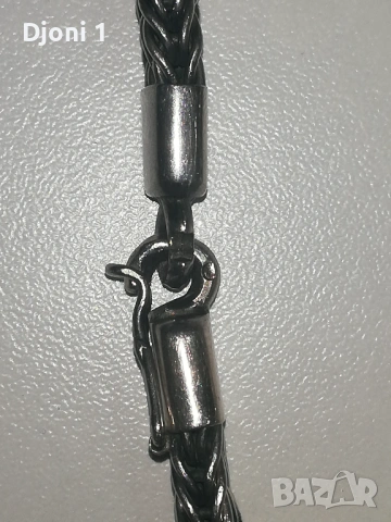 Винтидж сребърна гривна с кехлибар , снимка 5 - Антикварни и старинни предмети - 53607115