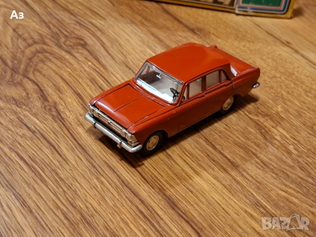 Руски модел Москвич 408 А1 1:43 Сделано в СССР стара играчка USSR, снимка 2 - Колекции - 53224090