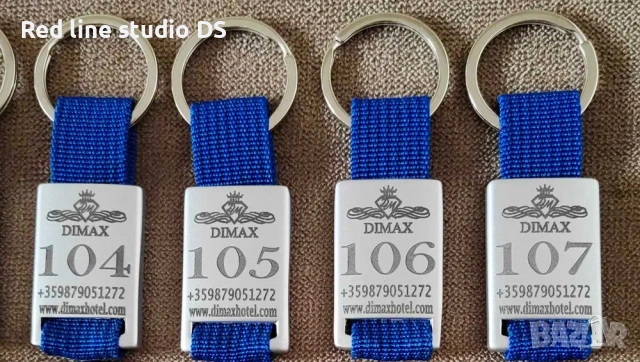 Гравиран ключодържател с лого, имена, номер, надпис, снимка 5 - Арт сувенири - 42083478