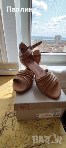 Сандали цвят карамел.37,5 номер(4.5).Нови.35 лв , снимка 7 - Сандали - 50673417