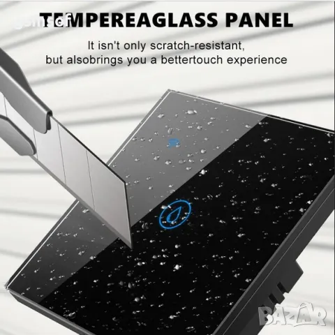 WiFi смарт управление за бойлер 4Kw Tuya Smartlife App - черен, снимка 8 - Друга електроника - 47690076