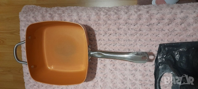 Незалепващ меден тиган, снимка 2 - Съдове за готвене - 53174527