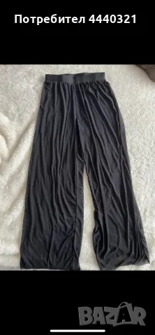 Черен прозиращ панталон от тюл за бански , снимка 2 - Бански костюми - 50215846