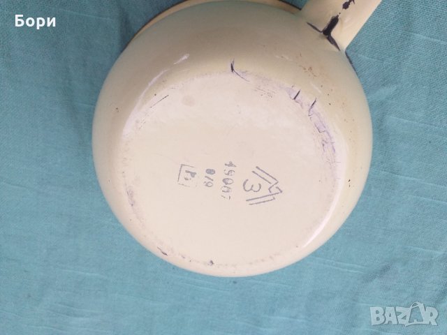 Емайлирана българска касерола БДС, снимка 4 - Съдове за готвене - 34340288