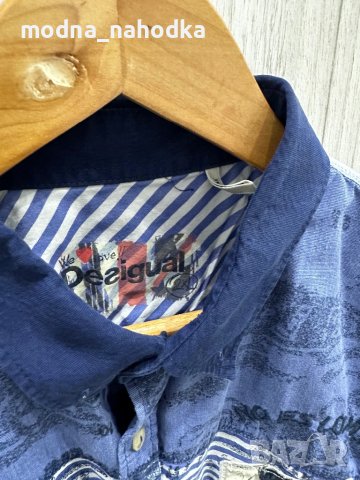 Мъжка риза Desigual, снимка 2 - Ризи - 41982119