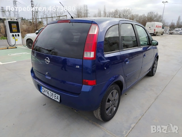 opel Meriva 1.6 газ бензин, снимка 8 - Автомобили и джипове - 53677202