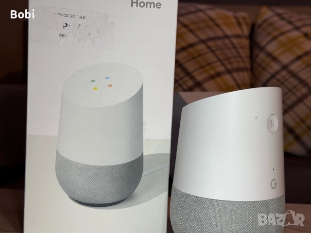 Google Home – Смарт асистент (1-во поколение), снимка 12 - Друга електроника - 52804380
