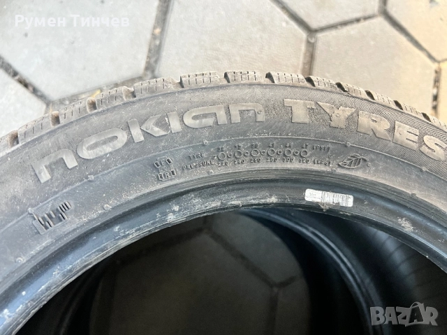 2бр зимни гуми 245-45-17, снимка 3 - Гуми и джанти - 52815025