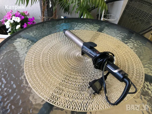 Маша Rowenta CF3227F0 25 мм / 200°C / Tourmaline, снимка 5 - Маши за коса - 55972467