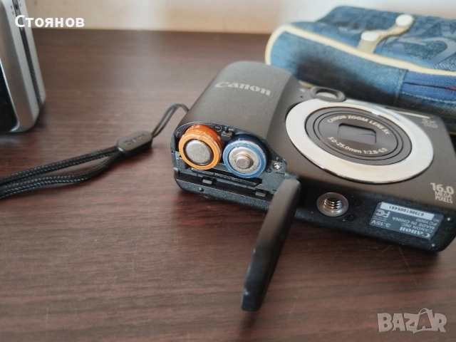 Canon PowerShot A1400 HD 16 MP, Canon IXUS 105 12.1MP, снимка 7 - Фотоапарати - 45794992