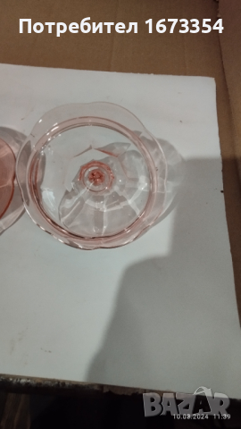 Кристална захарница, снимка 4 - Други стоки за дома - 44700929