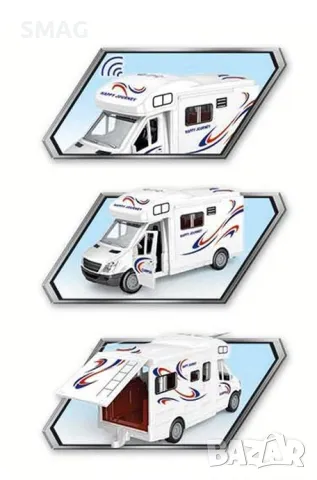 Кемпер със светлини и звуци S_1218447, снимка 2 - Коли, камиони, мотори, писти - 47905231