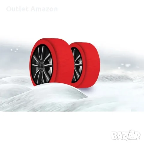 Текстилни вериги за кола, противоплъзгащо покритие за сняг, DAC Active Series 3D, одобрен, размер M, снимка 2 - Аксесоари и консумативи - 49488570