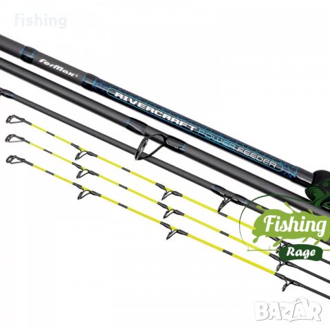 Фидер въдица Formax Rivercraft Power Feeder 3.60м/3.90м/4.20м, снимка 4 - Въдици - 29430582