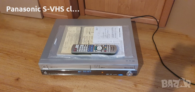 Panasonic DMR-EZ95 DVD/VHS/SD/HDD=250GB HD-1080+HDMI , снимка 3 - Плейъри, домашно кино, прожектори - 52643609
