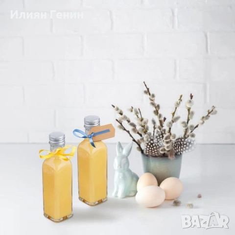 Комплект от 24бр малки бутилки 100 мл, снимка 5 - Аксесоари за кухня - 53673343
