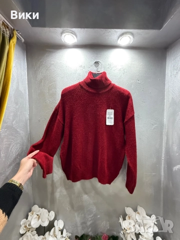 Пуловер поло нов с етикет, снимка 4 - Блузи с дълъг ръкав и пуловери - 52481003