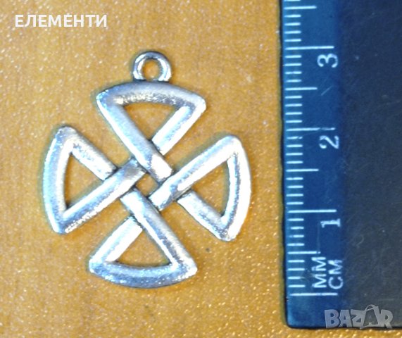 Метален Елемент / Медальон, снимка 1 - Колиета, медальони, синджири - 39937379