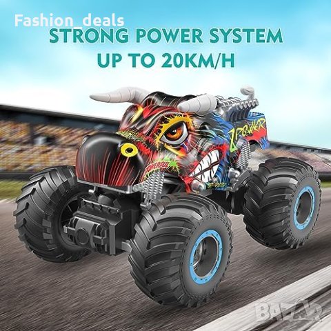 Нов оff-Road Камион играчка Дистанционно управление Подарък деца 4+, снимка 4 - Коли, камиони, мотори, писти - 41927032