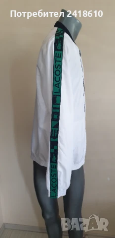 Lacoste Sport Regular Fit Full Zip Mens Size 4 - M НОВО! ОРИГИНАЛ! Мъжко Горнище с цял Цип!, снимка 4 - Спортни дрехи, екипи - 50619492