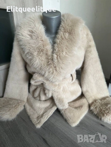 палта с пух , снимка 4 - Палта, манта - 52350012