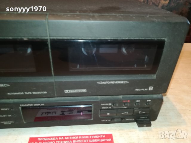 sony tc-h1600 deck-made in japan-внос germany 0203220903, снимка 4 - Декове - 35964585