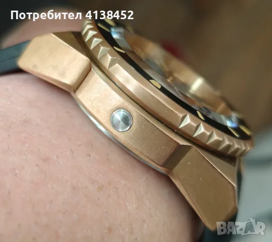 Phoibos bronze diver automatic-45mm., снимка 6 - Мъжки - 56352925