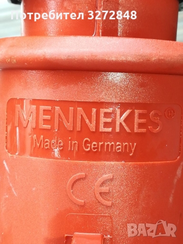 Трифазен евро щепсел 32А / немски , снимка 5 - Мрежови адаптери - 36071813