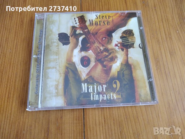 STEVE MORSE - MAJOR IMPACTS 2 8лв матричен диск, снимка 1 - CD дискове - 39562157