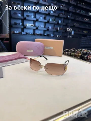Miu Miu Дамски Слънчеви Очила С UV400 Защита Миу Миу - 6 Цвята Код SEM-648, снимка 5 - Слънчеви и диоптрични очила - 55908163