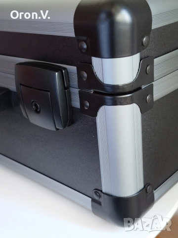 ⚫ BLACK 👁️‍🗨️👁️‍🗨️ FRIDAY⚫Алуминиев Куфар 380/260/160, снимка 5 - Нумизматика и бонистика - 52142038