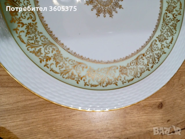 Масивен поднос  от  J. Haviland/Rosenthal, by Raymond Loewy. , снимка 2 - Антикварни и старинни предмети - 53806966